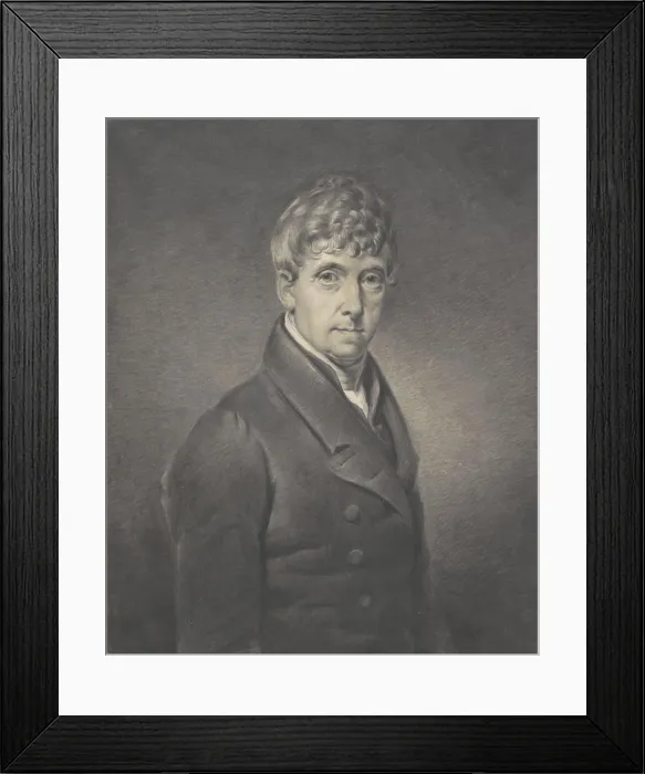 Framed Print : Portrait of Charles Howard Hodges Framed Print : Portrait of Charles Howard Hodges