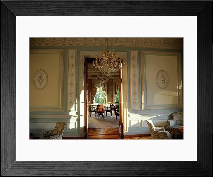 Framed Print : One of the beautifull decorated and painted rooms of the Grand Hotel Kronenhof in Pontresina Framed Print : One of the beautifull decorated and painted rooms of the Grand Hotel Kronenhof in Pontresina