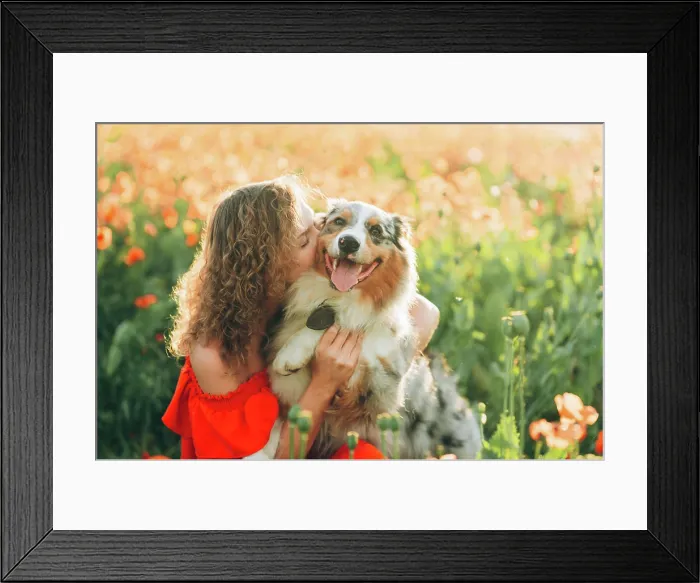 Framed Print : The scene captures joy, companionship, and the beauty of nature Framed Print : The scene captures joy, companionship, and the beauty of nature