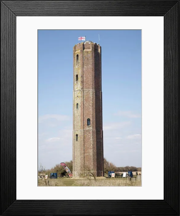 Framed Print : Naze tower built in 1720 as a navigational mark, Walton on the Naze, Essex, England Framed Print : Naze tower built in 1720 as a navigational mark, Walton on the Naze, Essex, England