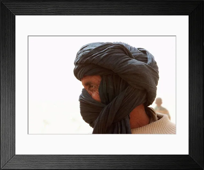 Framed Print : Tuareg man, Tiriken, Mali Framed Print : Tuareg man, Tiriken, Mali