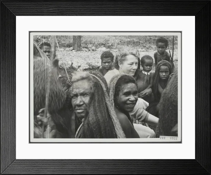 Framed Print : Information office and radio broadcaster Dutch New Guinea