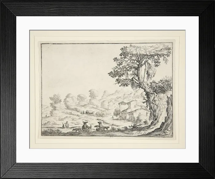 Framed Print : Artist: Ercole Bazzicaluva, Italian, c