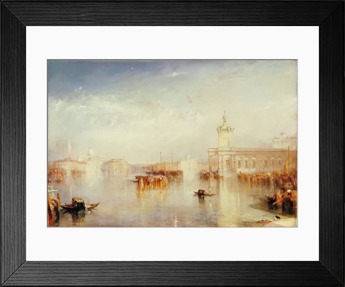 Framed Print : Bay of Venice by William Turner, Oil on canvas, 1842, 1775-1851, Great Britain, London, Tate Britain, 61, 6x92, 7 Framed Print : Bay of Venice by William Turner, Oil on canvas, 1842, 1775-1851, Great Britain, London, Tate Britain, 61, 6x92, 7