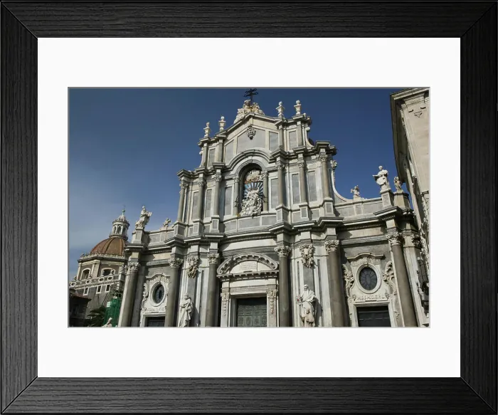 Framed Print : ITALY, Sicily, CATANIA: DUOMO / Cathedral of St. Agatha Framed Print : ITALY, Sicily, CATANIA: DUOMO / Cathedral of St. Agatha