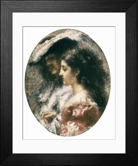Framed Print : CREMONA, Tranquillo (1837-1878) Framed Print : CREMONA, Tranquillo (1837-1878)