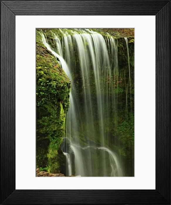 Framed Print : Lower Lewis River Falls in Gifford Pinchot National Forest Framed Print : Lower Lewis River Falls in Gifford Pinchot National Forest