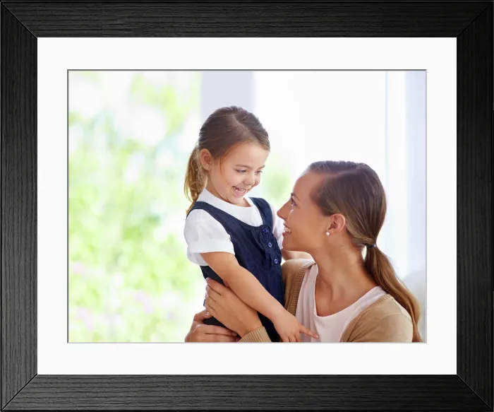 Framed Print : Mother person, young child and bonding at house Framed Print : Mother person, young child and bonding at house