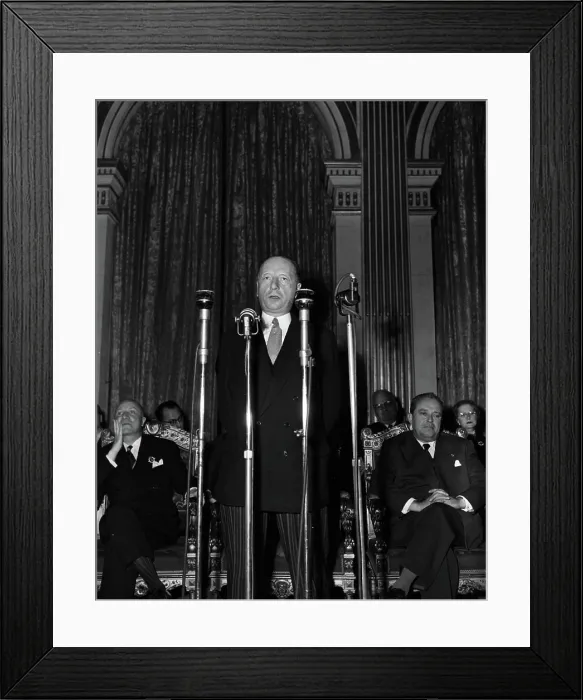 Framed Print : States General of European Municipalities. Photographs of Marshall Plan Programs, Exhibits, and Personnel Framed Print : States General of European Municipalities. Photographs of Marshall Plan Programs, Exhibits, and Personnel