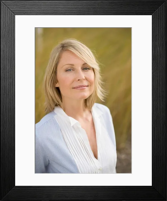 Framed Print : Portrait of Woman Framed Print : Portrait of Woman