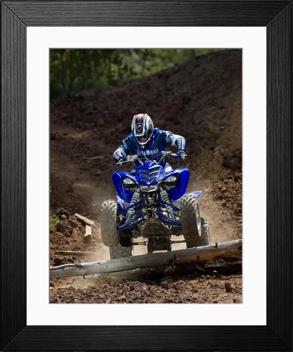 Framed Print : 2005 Yamaha ATV A T V Quad wheel off road offroading Framed Print : 2005 Yamaha ATV A T V Quad wheel off road offroading