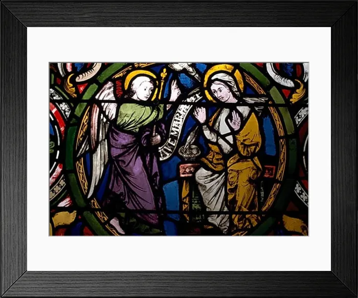 Framed Print : Annunciation, St. Saint, Saint Framed Print : Annunciation, St. Saint, Saint