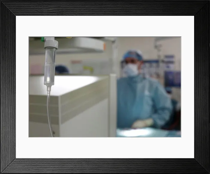 Framed Print : Heart surgery Paris. France Framed Print : Heart surgery Paris. France