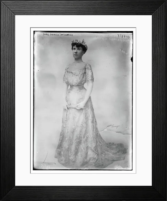 Framed Print : Mrs. Harold McCormick Framed Print : Mrs. Harold McCormick