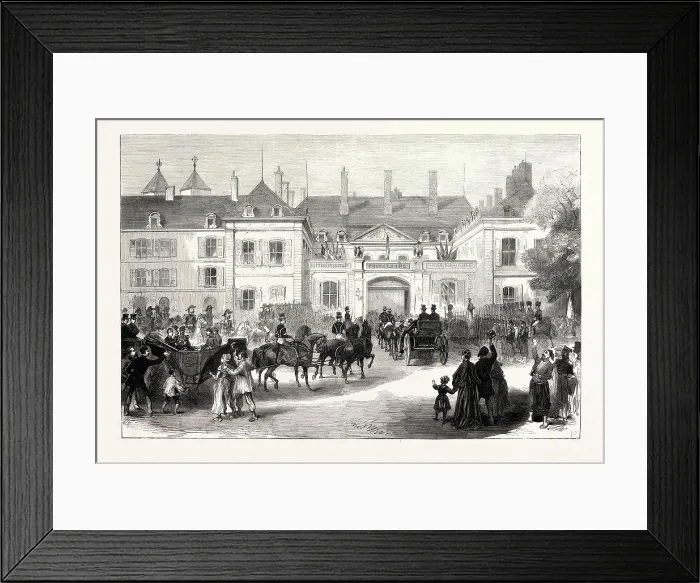 Framed Print : FRANCO-PRUSSIAN WAR: ARRIVAL OF THE EMPEROR NAPOLEON III AND THE PRINCE IMPERIAL AT METZ, July 28 1870 Framed Print : FRANCO-PRUSSIAN WAR: ARRIVAL OF THE EMPEROR NAPOLEON III AND THE PRINCE IMPERIAL AT METZ, July 28 1870