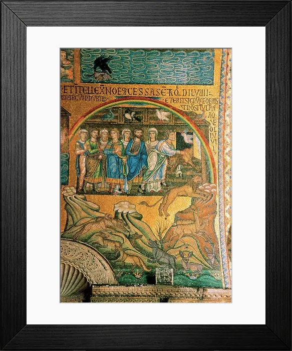 Framed Print : The Animals Boarding Noah's Ark Framed Print : The Animals Boarding Noah's Ark
