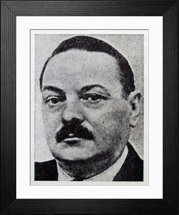 Framed Print : Photographic portrait of Andrej Zjdanov (1896-1948) Framed Print : Photographic portrait of Andrej Zjdanov (1896-1948)