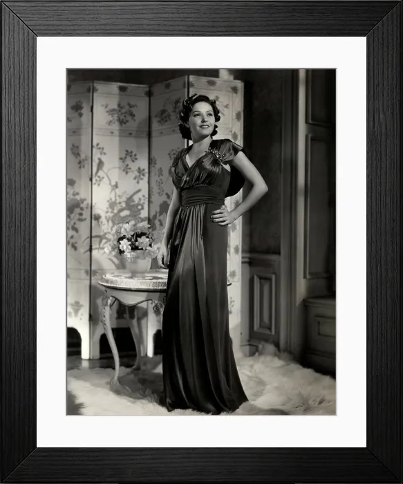 Framed Print : Portrait of woman in elegant clothing Framed Print : Portrait of woman in elegant clothing
