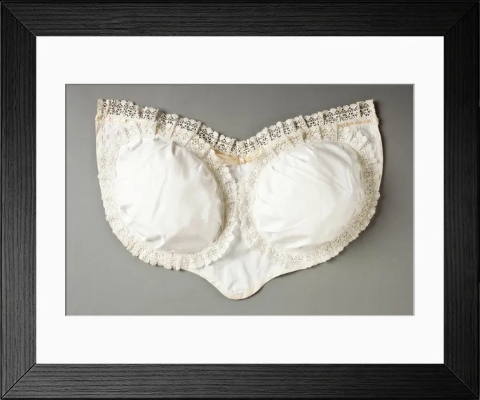 Framed Print : Woman's Bust Improver (Falsies) Framed Print : Woman's Bust Improver (Falsies)