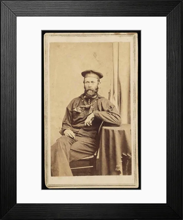 Framed Print : Unidentified sailor in Union uniform / Bogardus, 363 Broadway, New York. | Library of Congress Framed Print : Unidentified sailor in Union uniform / Bogardus, 363 Broadway, New York. | Library of Congress