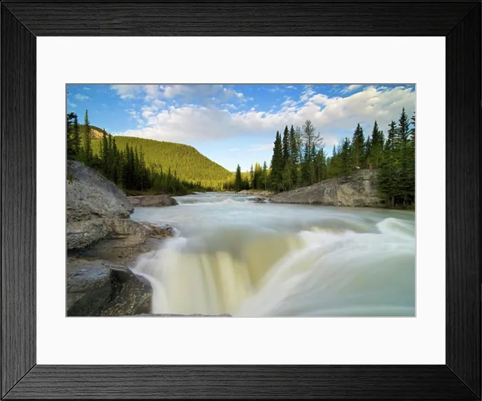 Framed Print : Elbow Falls, Kananaskis, Alberta, Canada