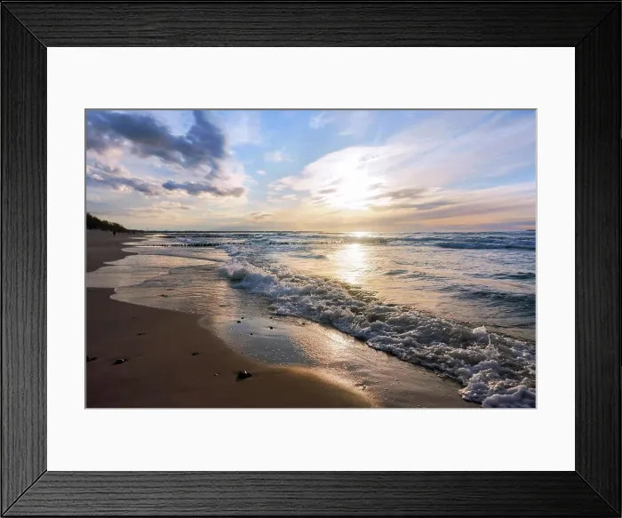 Framed Print : sunrise on the sea coast, sunset on the sea sunset on the sea Framed Print : sunrise on the sea coast, sunset on the sea sunset on the sea