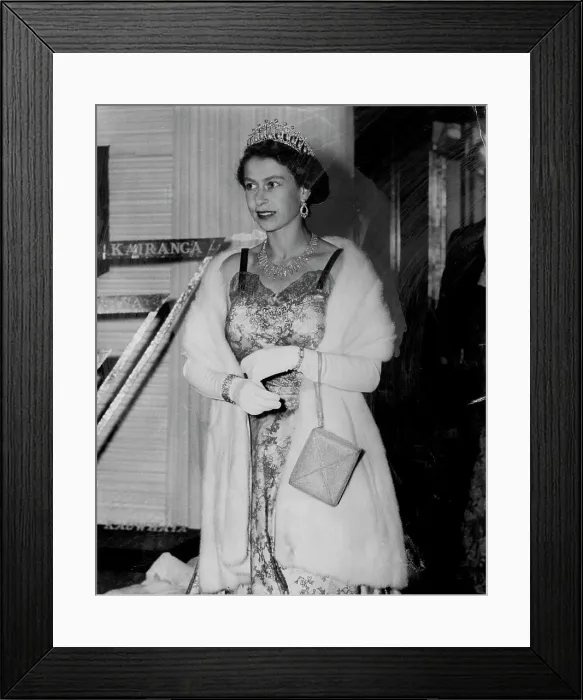 Framed Print : The Queen you are going to see tomorrow. February 02, 1954 Framed Print : The Queen you are going to see tomorrow. February 02, 1954