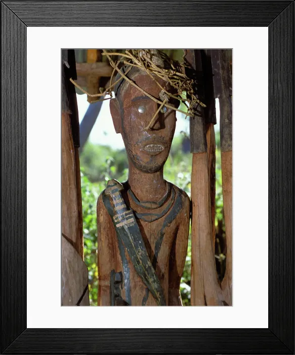 Framed Print : Africa, Ethiopia, Omo river region, Konso Statue called a Waka, honors fallen heroes Framed Print : Africa, Ethiopia, Omo river region, Konso Statue called a Waka, honors fallen heroes