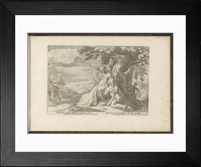 Framed Print : Clymene points Phaëthon his father Framed Print : Clymene points Phaëthon his father
