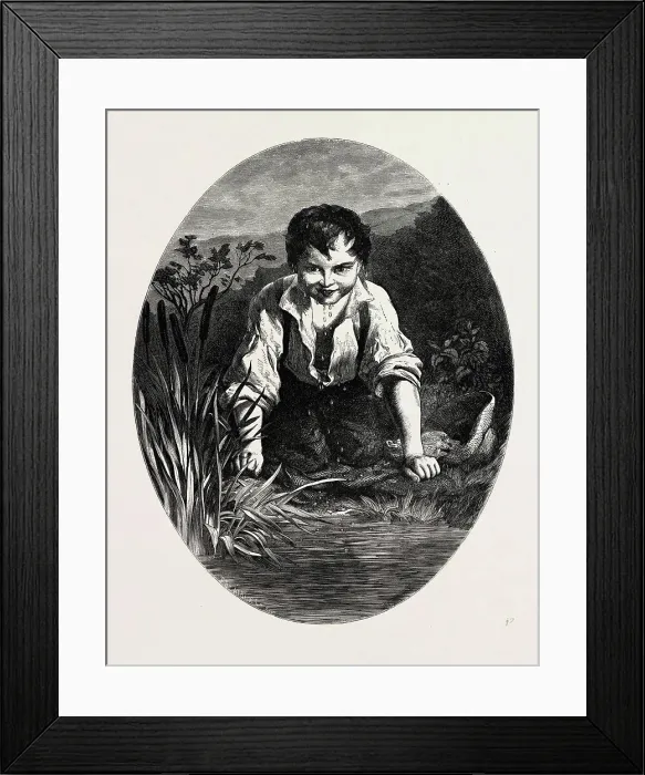 Framed Print : THE HAPPY HOURS OF CHILDHOOD Framed Print : THE HAPPY HOURS OF CHILDHOOD
