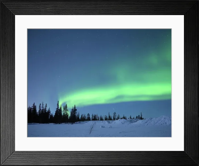 Framed Print : Nordlicht Aurora Borealis in march 2013 together with visibility of the comet panstarrs Framed Print : Nordlicht Aurora Borealis in march 2013 together with visibility of the comet panstarrs