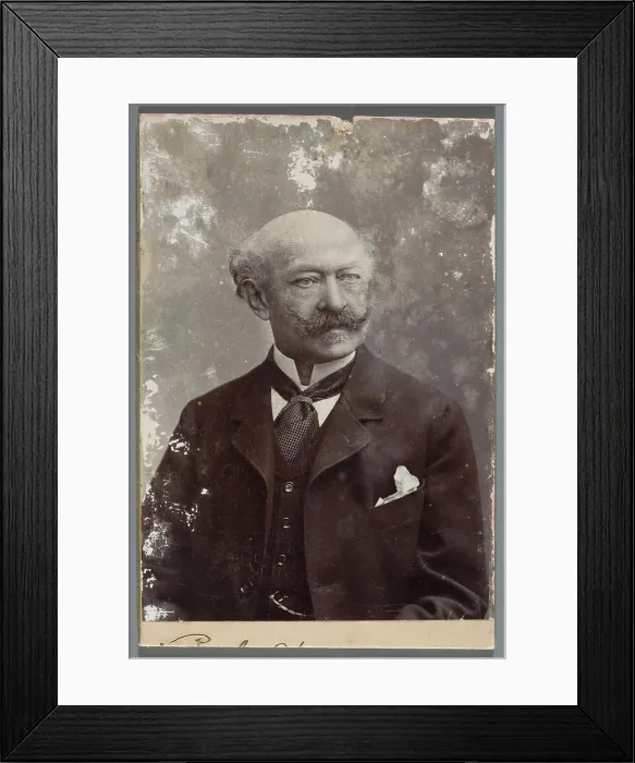 Framed Print : Portrait of Ludwik Grossman (1835-1915) Framed Print : Portrait of Ludwik Grossman (1835-1915)