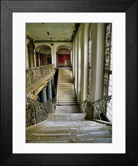 Framed Print : Decay in demolition building decay in the demolition building Framed Print : Decay in demolition building decay in the demolition building
