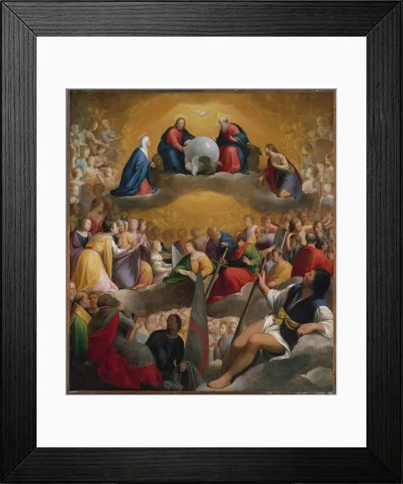 Framed Print : Paradise ca. 1598 Carlo Saraceni Italian In this scene