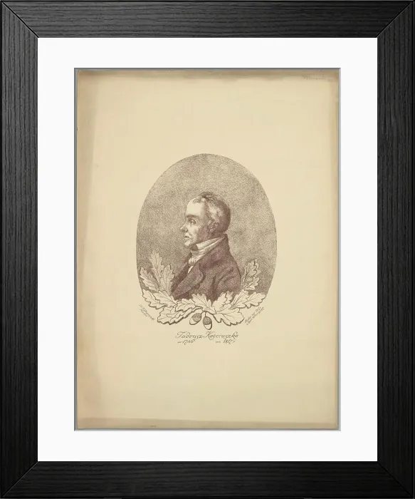 Framed Print : Tadeusz Kościuszko (Andrzej Tadeusz Bonawentura Kościuszko of the Roch Coat of ARMS) Framed Print : Tadeusz Kościuszko (Andrzej Tadeusz Bonawentura Kościuszko of the Roch Coat of ARMS)