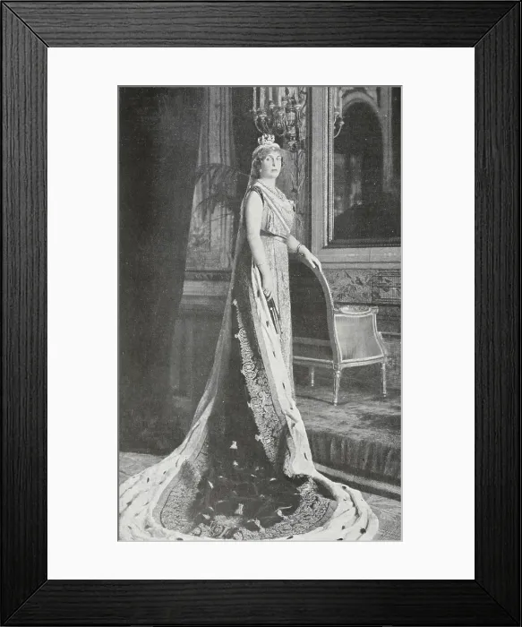 Framed Print : Victoria Eugenie of Battenberg (Victoria Eugenie Julia Ena; 24 October 1887 - 15 April 1969) Framed Print : Victoria Eugenie of Battenberg (Victoria Eugenie Julia Ena; 24 October 1887 - 15 April 1969)