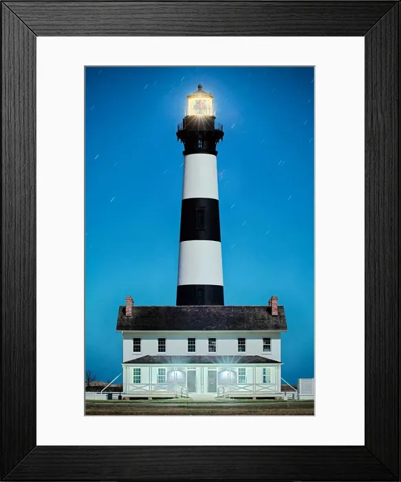 Framed Print : Bodie Island Lighthouse OBX Cape Hatteras North Carolina Framed Print : Bodie Island Lighthouse OBX Cape Hatteras North Carolina
