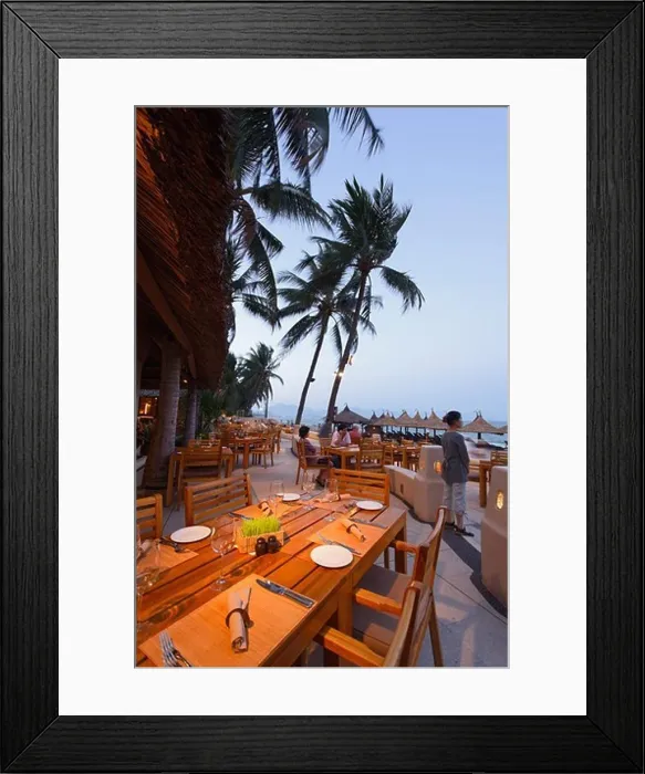 Framed Print : Bar, Sailing Club, Nha Trang, Khanh Ha, Vietnam Framed Print : Bar, Sailing Club, Nha Trang, Khanh Ha, Vietnam
