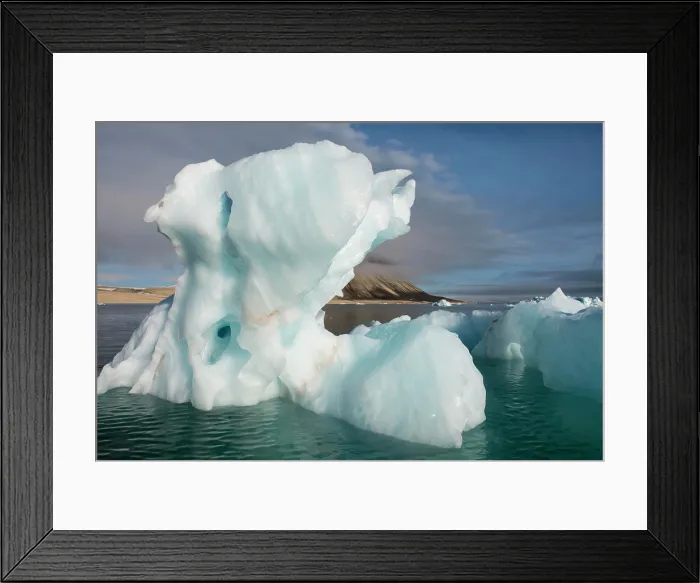 Framed Print : Norway, Barents Sea, Svalbard, Nordaustlandet Framed Print : Norway, Barents Sea, Svalbard, Nordaustlandet