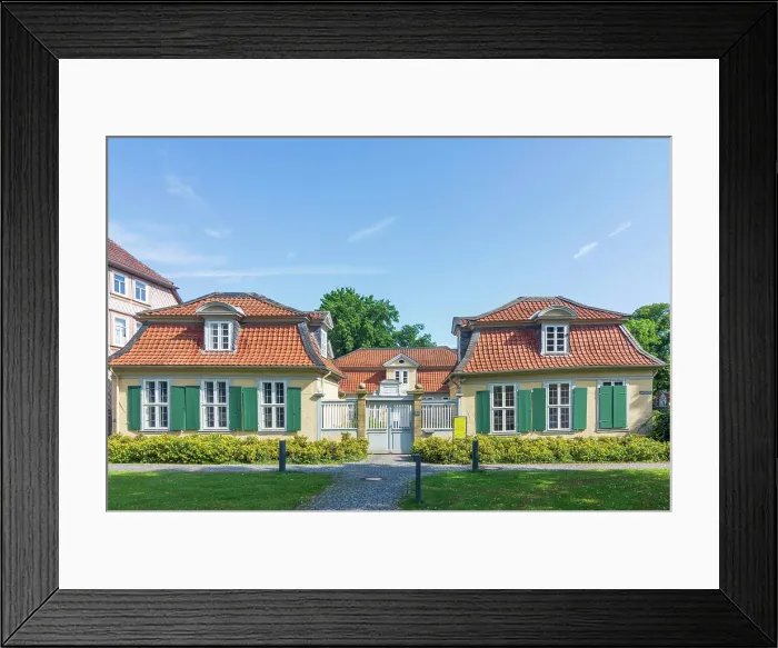 Framed Print : Museum Lessinghaus Wolfenbüttel Niedersachsen, Lower Saxony Germany Framed Print : Museum Lessinghaus Wolfenbüttel Niedersachsen, Lower Saxony Germany