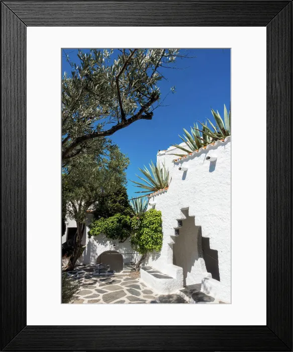 Framed Print : Olive Garden of artist Salvador Dali Framed Print : Olive Garden of artist Salvador Dali
