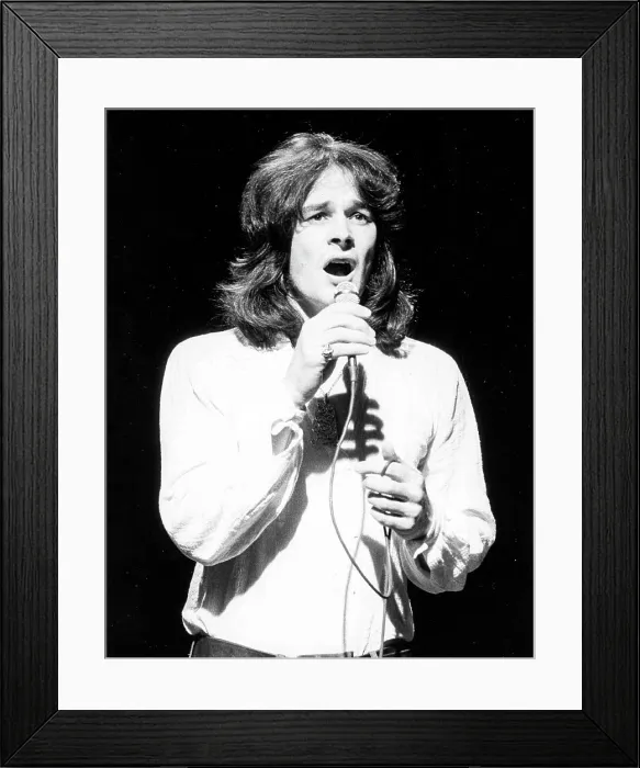 Framed Print : Colin Blunstone, 70s Framed Print : Colin Blunstone, 70s