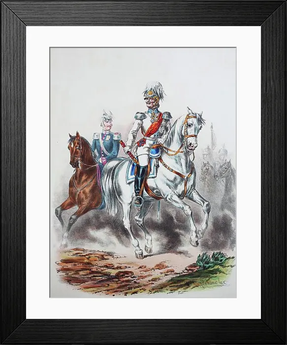 Framed Print : Prussian Army, Friedrich Heinrich Ernst Count von Wrangel was a Field Marshal General of the Prussian Army Framed Print : Prussian Army, Friedrich Heinrich Ernst Count von Wrangel was a Field Marshal General of the Prussian Army