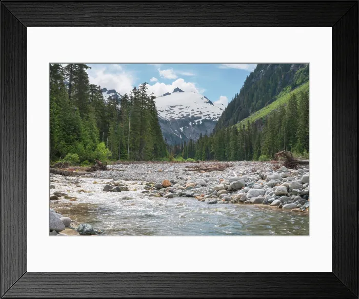 Framed Print : View of Icy Peak and Nooksack River from Nooksack Cirque Trail, North Cascades National Park, Washington State Framed Print : View of Icy Peak and Nooksack River from Nooksack Cirque Trail, North Cascades National Park, Washington State