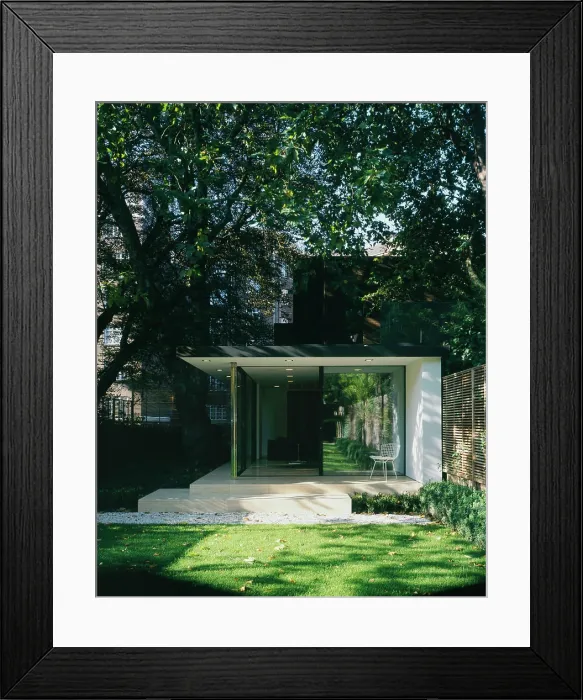 Framed Print : Hamilton Terrace Pavilion View Towards The End Of The Garden Uk London 2010, London, United Kingdom, Architect Unknown Framed Print : Hamilton Terrace Pavilion View Towards The End Of The Garden Uk London 2010, London, United Kingdom, Architect Unknown