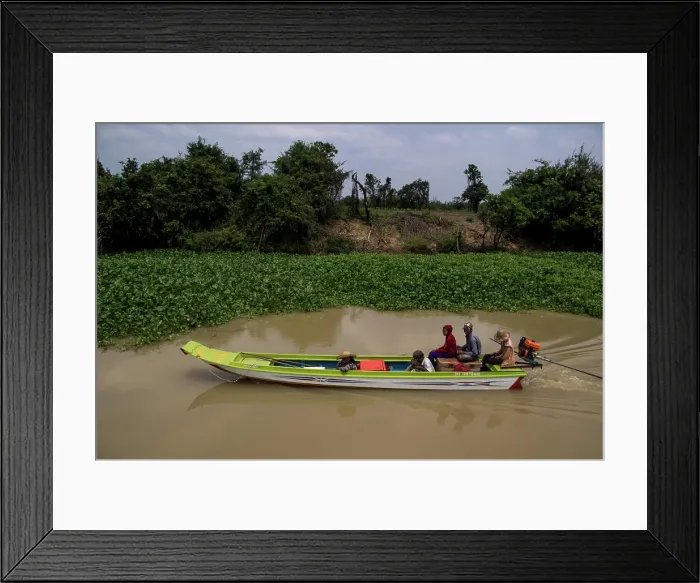 Framed Print : KHM - ENV - TONLE SAPPortrait of the Tonle Sap region Framed Print : KHM - ENV - TONLE SAPPortrait of the Tonle Sap region