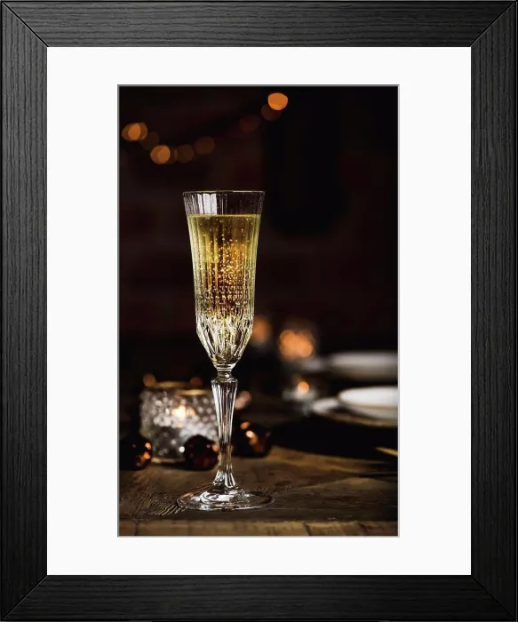 Framed Print : Christmas, New Year festive set Framed Print : Christmas, New Year festive set
