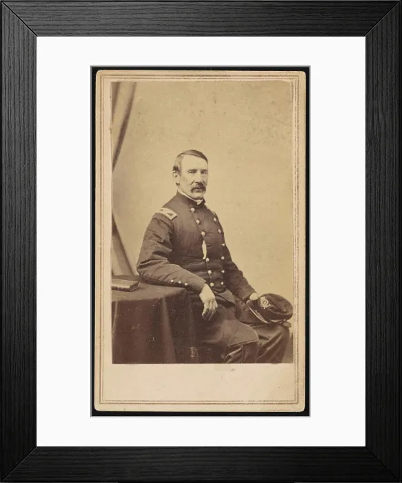 Framed Print : Colonel Thomas Cass, 9th Massachusetts Infantry Regiment in uniform Framed Print : Colonel Thomas Cass, 9th Massachusetts Infantry Regiment in uniform