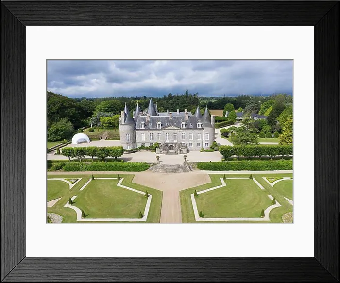 Framed Print : Aerial view of Chateau de Kergrist, Ploubezre, Cotes d'Armor department, Bretagne Breizh region, France, Europe Framed Print : Aerial view of Chateau de Kergrist, Ploubezre, Cotes d'Armor department, Bretagne Breizh region, France, Europe