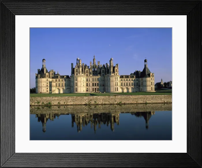 Framed Print : Chateau de Chambord Chambord France